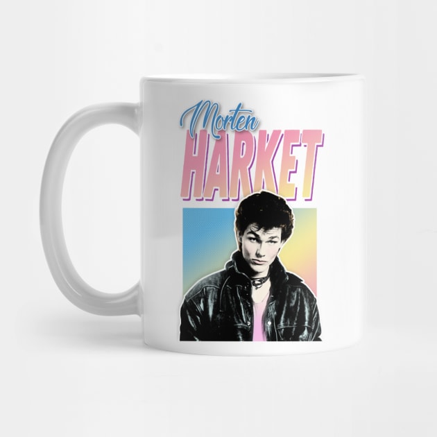 Vintage Styled 80s Morten Harket Aesthetic Design by DankFutura